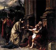 Belisarius Receiving Alms, Jacques-Louis  David